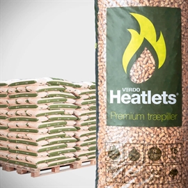 Heatlets Premium træpiller, 8mm